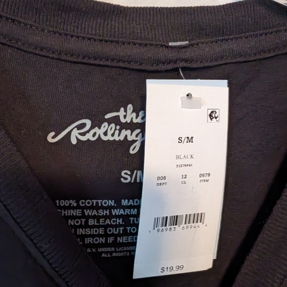 The Rolling Stones Shamrock Tee Size M New - Picture 6 of 10